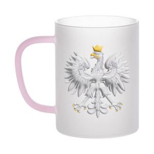 Kubki szronione dwukolorowe