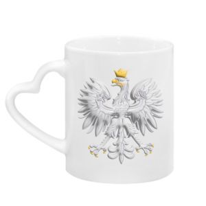 Kubki z uchwytem w kształcie serca