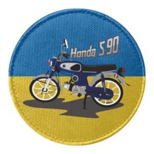 Naszywka okrągła Honda S90