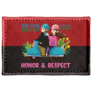 Naszywka prostokątna Honor & Respect