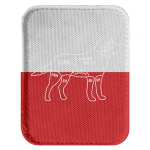 Naszywki prostokątne zaokrąglone