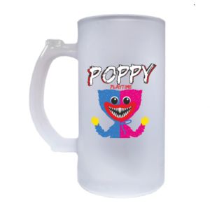 Kufel szroniony Huggy wuggy and Kissy missy - PrintSalon Kufel szroniony Huggy wuggy and Kissy missy