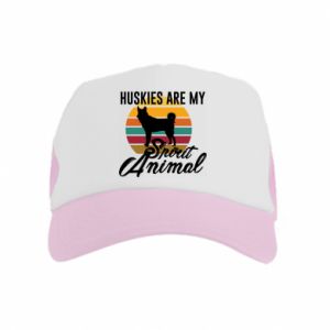 Czapki trucker dziecięce