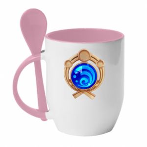 Kubki z ceramicznymi łyżkami