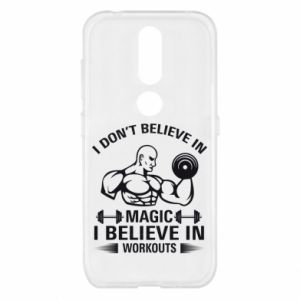 Etui na Nokia 4.2 I don't believe in magic i believe in workouts