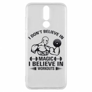 Etui na Huawei Mate 10 Lite I don't believe in magic i believe in workouts