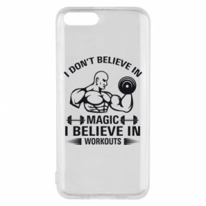 Etui na Xiaomi Mi6 I don't believe in magic i believe in workouts