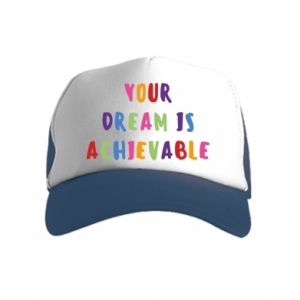 Czapki trucker dziecięce