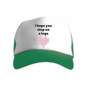 Czapki trucker dziecięce
