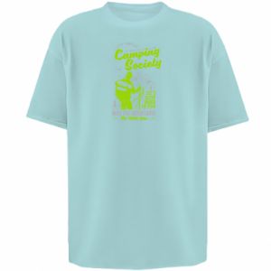 Koszulka oversize I love camping