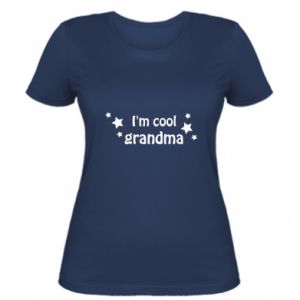Koszulka damska dla babci I'm cool grandma