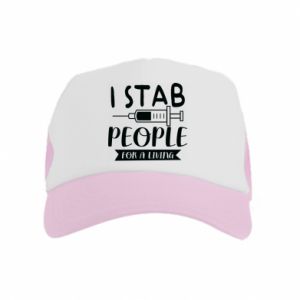 Czapki trucker dziecięce
