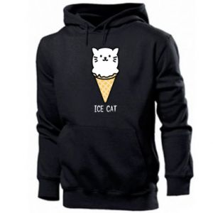Bluza z kapturem męska z kotami Ice Cat
