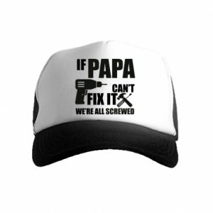 Czapki trucker dziecięce