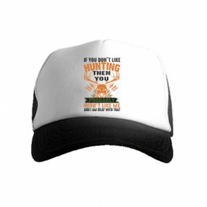 Czapki trucker dziecięce
