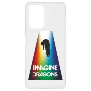Etui na Xiaomi Redmi Note 10 Pro Imagine dragons sztuka tęcza - PrintSalon Etui na Xiaomi Redmi Note 10 Pro Imagine dragons sztuka tęcza