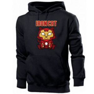 Bluza z kapturem męska z kotami Iron Cat