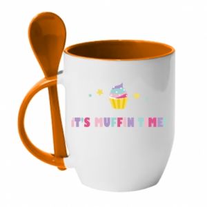 Kubki z ceramicznymi łyżkami