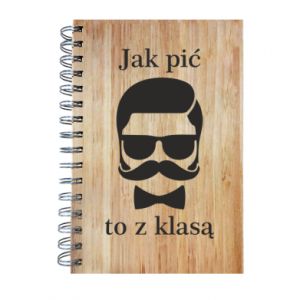 Notes A5 Jak pić  rób to z klasą