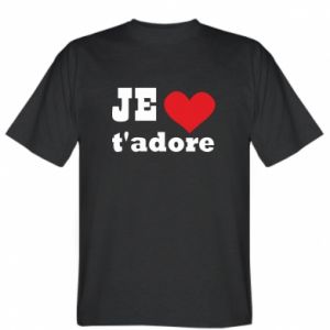 Koszulka męska Je t'adore