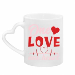 Kubki z uchwytem w kształcie serca