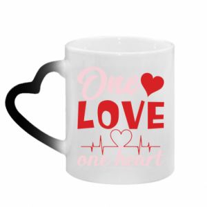 Kubki magiczne z uchwytem w kształcie serca