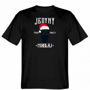 Koszulka męska Promo Jedyny taki Święty Mikołaj