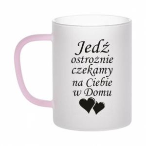 Kubki szronione dwukolorowe