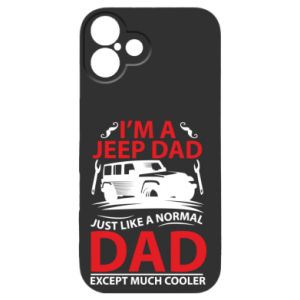 Etui na iPhone 16 Plus dla taty Jeep Dad