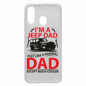 Etui na Samsung A40 dla taty Jeep Dad