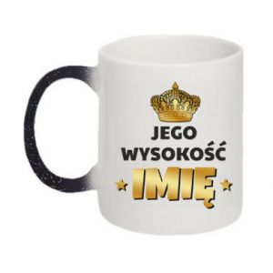 Kubki zmieniające kolor brokatowe