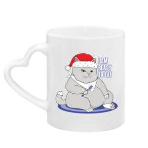 Kubki z uchwytem w kształcie serca