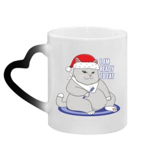 Kubki magiczne z uchwytem w kształcie serca