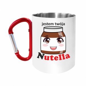 Kubki metalowe z uszkiem karabińczykiem