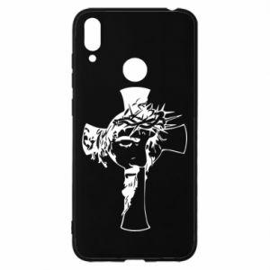 Etui na Huawei Y7 2019 Jesus crucifixion