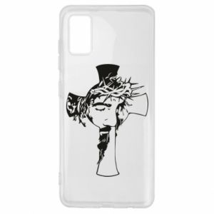 Etui na Samsung A41 Jesus crucifixion