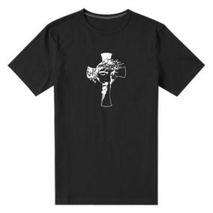 Koszulka premium męska Jesus crucifixion