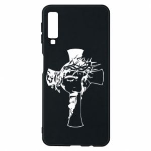 Etui na Samsung A7 2018 Jesus crucifixion