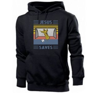 Bluza z kapturem męska Jesus will save