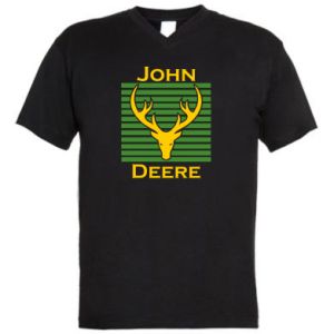 Koszulka V-neck męska John Deere