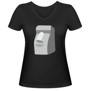Koszulki V-neck damskie