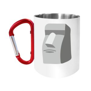 Kubki metalowe z uszkiem karabińczykiem