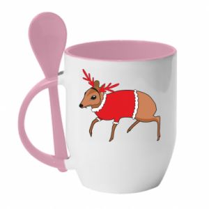 Kubki z ceramicznymi łyżkami