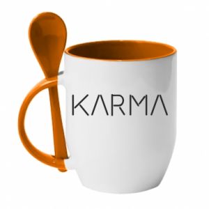 Kubki z ceramicznymi łyżkami