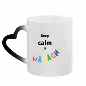 Kubki magiczne z uchwytem w kształcie serca