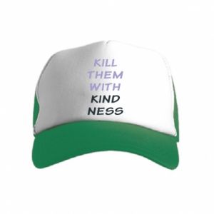 Czapki trucker dziecięce