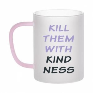 Kubki szronione dwukolorowe
