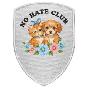 Naszywka tarcza Klub bez nienawiści