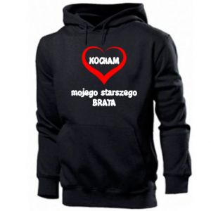 Bluza z kapturem męska dla brata Kocham mojego starszego brata