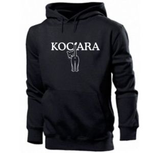 Bluza z kapturem męska z kotami Kociara